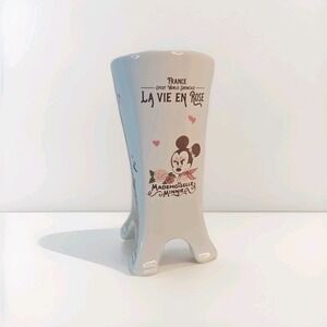 Disney Mademoiselle Minnie Eiffel Tower France World Showcase Coffee Mug Cup NEW